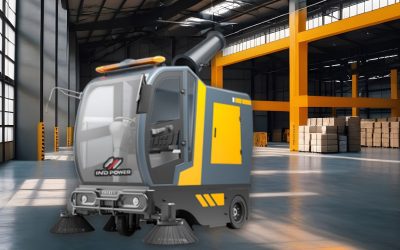 Fregadora hombre a bordo: eficiencia industrial sin límites con INDpower