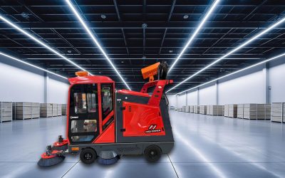 La barredora para exteriores ideal para optimizar la limpieza en grandes espacios industriales